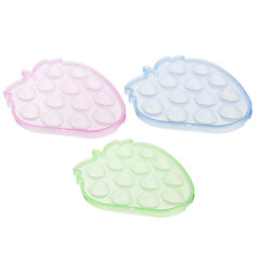 Форма для льда c крышкой клубника R2613A (892-012)