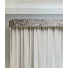 Карниз Ле-Гранд Глэдис 2,4м (2ряд) серый с поворотами (5)