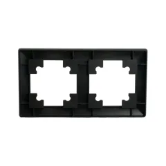 Рамка 2-пост Катрин черный PFR00-7002-05