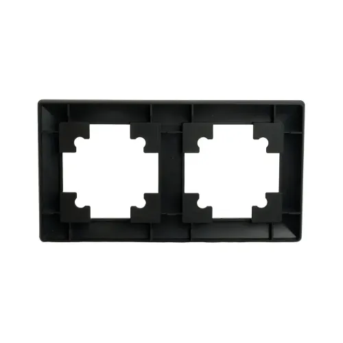 Рамка 2-пост Катрин черный PFR00-7002-05