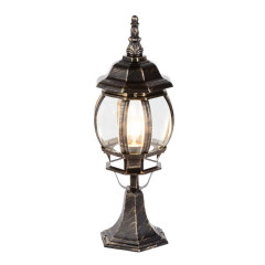 Светильник уличный ES 1001S GL черное золото