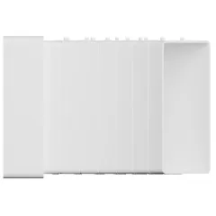 Колено плоское вертикальное разноугловое 612KRPV