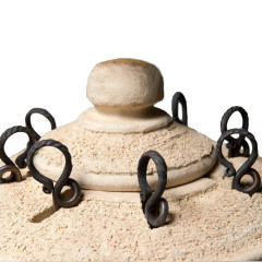 Тандыр Сармат Охотник (подставка, кочерга, совок, колосник, шампуры 8шт в комплекте)