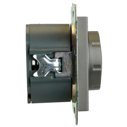 Светорегулятор поворотный 500W Катрин графит GLS10-7106-06