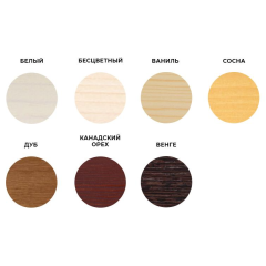 Лак тонирующий АКВАТЕКС ШАЛЕ для древесины ваниль 2,5л