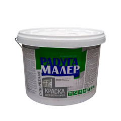 Краска в/д РАДУГАМАЛЕР для Потолков Супербелая 3кг