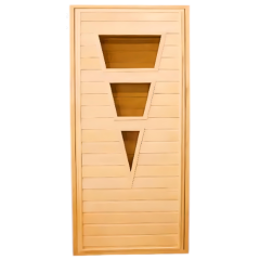 Дверь банная со стеклом 70*190 Факел(*8)