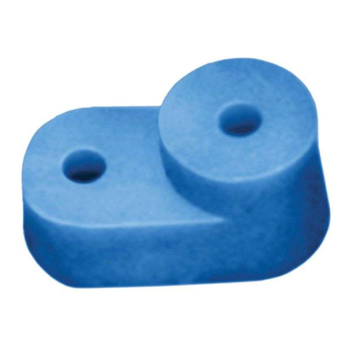 Угловой изолятор для нулевых шин синий IEK YIS32 (52027)