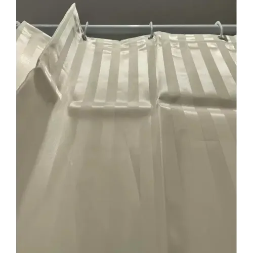 Шторка для ванной FRAP F8602 бежевая 180x180cм