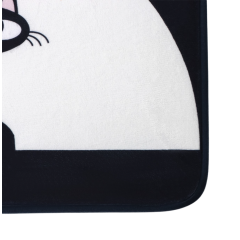 Коврик для ванной 400х600мм ДОЛЯНА Черная кошка (1392739)