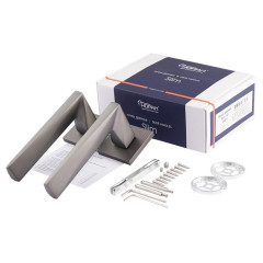 Ручки раздельные НОРА-М Slim 133K графит (18300)