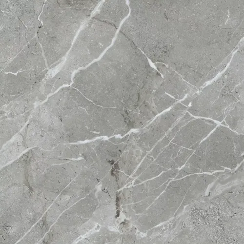 Плитка керамогранит 600*600 VITRA SilkMarble Бреча Серый Матовый R9 Ректификат 1,8м2/5шт в уп.
