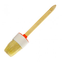 Кисть BARTEX круглая Евро №18 (60мм) деревянная ручка (134185)