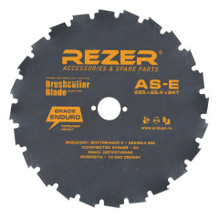 Диск для триммера REZER ENDURO AS-E 225x25.4x1.8 24Т