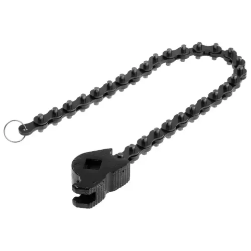 Съемник масляного фильтра ТУНДРА, цепной, под вороток, 1/2, до 130мм (9281885)