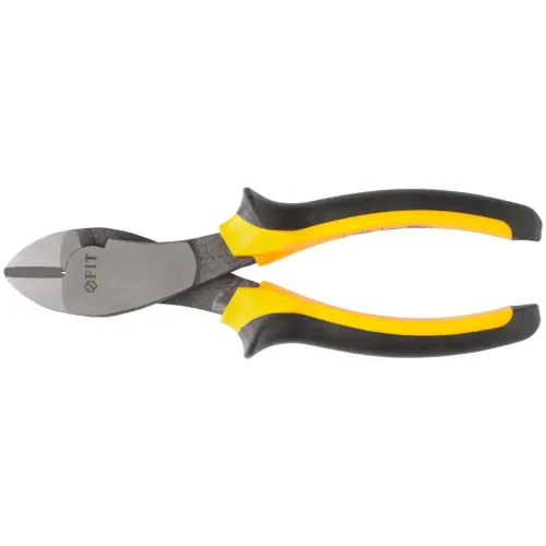 Бокорезы FIT Стайл 180 мм черно-желтая ручка, молибденовое покрытие (50617)