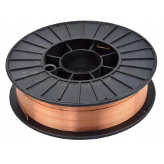 Проволока сварочная омедн. SOLARIS 0,8мм 5,0кг ER 70S-6 (катушка D200)