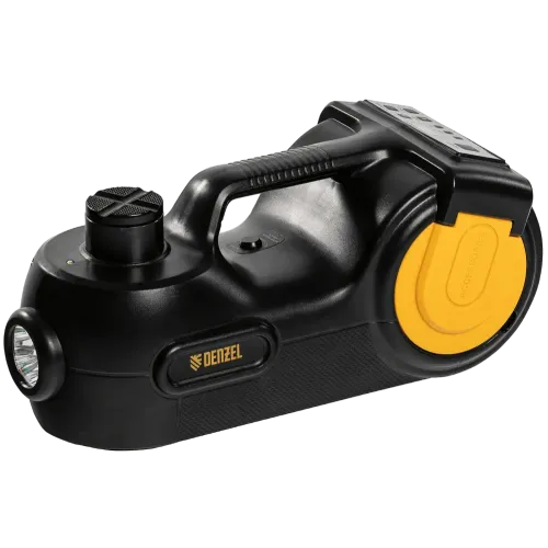 Домкрат подкатной DENZEL 1,5т электрогидрав. с гайковертом (51190)