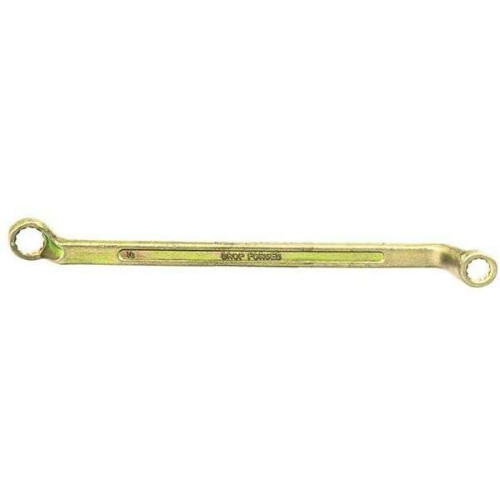 Ключ гаечный СИБРТЕХ накидной  8х10мм, желтый цинк (14614)