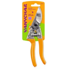 Секатор ЯНЫЧАР плоскостной D20 мм, цельнометаллический (2257)