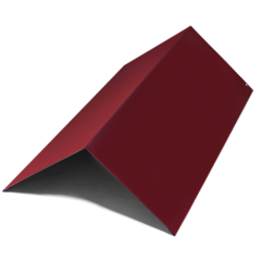 Конек 2*145*2500 (RAL 3005 Винно-Красный)