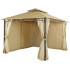 Шатер Green Days 3,21х2,56х3м с москитной сеткой 4-х угольный, двойная крыша, песочный KT-G034-orig (486649)