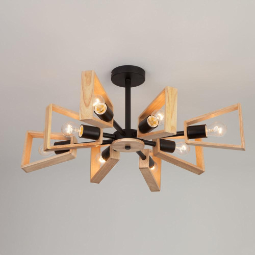 Светильник EUROSVET 70056/8 черный