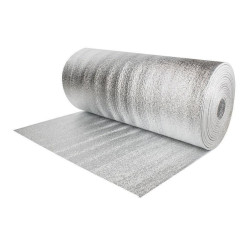 Утеплитель отражающий ИЗОЛАЙН (ВМ/BL) 4мм двусторонний (1,2*25)