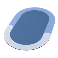 Коврик для ванной 500x800мм РМС, быстросох, антискольз К-03СН-50х80 (463674)