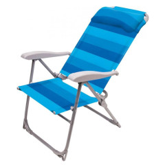 Кресло НИКА складное, синее К2/С (210520)