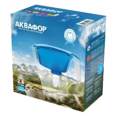 Кувшин АКВАФОР Лайн голубой арт.203703
