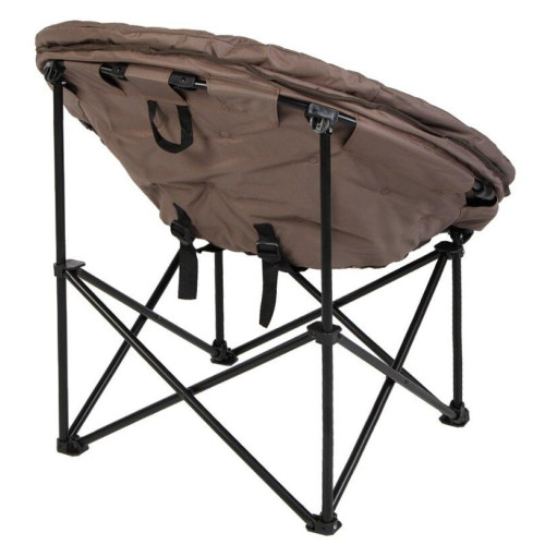 Кресло складное Green Days Лунный, полиэстер. серое до 120кг 107х50х96см (472451)