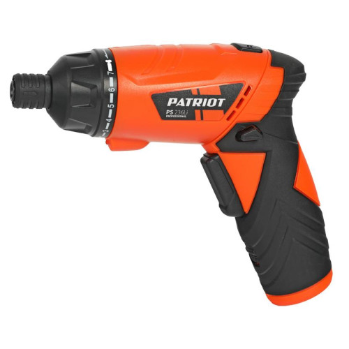 Отвертка аккумуляторная PATRIOT PS 236Li, 3,6V (*10)