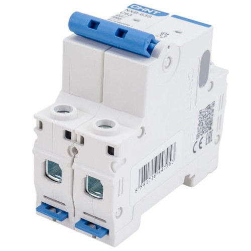 Выключатель автоматический 2-пол. 63A C 4,5кА NXB-63S (R) CHINT 296794