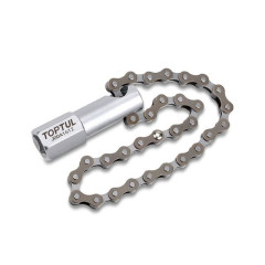 Съемник масляного фильтра TOPTUL (JDDA1612) цепной d120мм