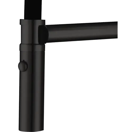 Смеситель для кухни GAPPO G4098-26 с гибким изливом, чёрный