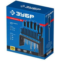 Набор отверток ЗУБР Профессионал 18 шт (25242)