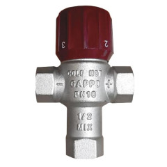 Клапан трехходовой для ГВС GAPPO термосмесительный ф 1/2