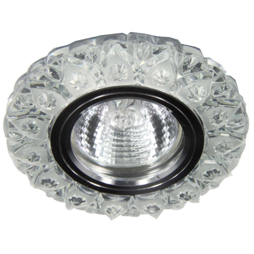 Свет. точ. FT980 SMD/MR16 4000К хром/зеркальный/прозрачный(*1)
