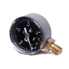 Манометр газосварочный РЕДИУС ацетиленовый 0,4 МПа (102031)