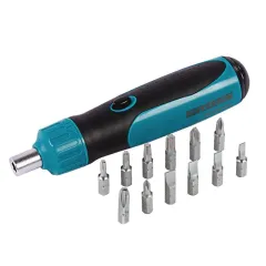 Отвертка GROSS реверсивная SmartPush 12 бит (11611)