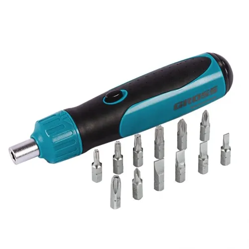 Отвертка GROSS реверсивная SmartPush 12 бит (11611)