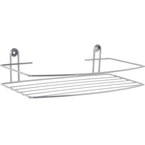 Полка для ванной комнаты IRSA прямая 34,5х11,5х4,5, цвет хром (6827797)