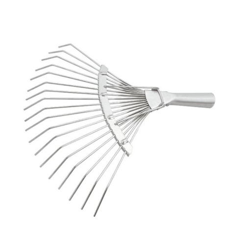 Грабли веерные б/черенка проволочные, оцинкованые 18 зубьев(101711)