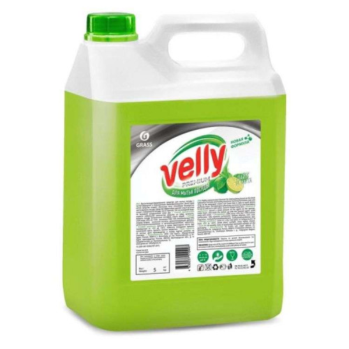 Средство GRASS VELLY PREMIUM лайм и мята для мытья посуды 5л