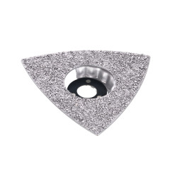 Насадка для резака ПРАКТИКА (240-300) 78мм шлифовальная дельтовидная HM по плитке и дереву