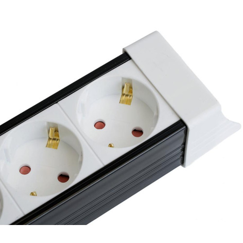 Фильтр сетевой Stekker 6 роз. 16A 1,8м белый HM22-61-02 Techno 50150
