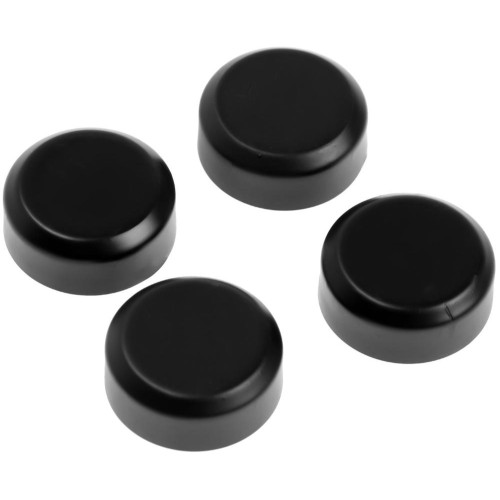 Держатель для зеркала ТУНДРА, d=20 мм, без сверления, цвет черный, пластик, 4 шт. 9438932