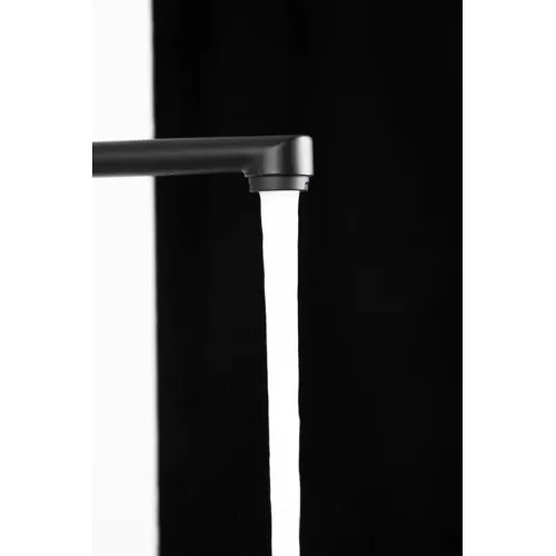 Смеситель для ванны FRUD R22157-6, чёрный