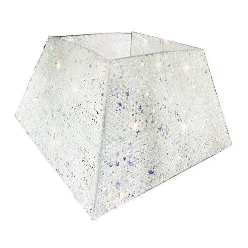 Юбка для новогодней елки с подсветкой 50х30х7см, свечение теплое белое (10439504)